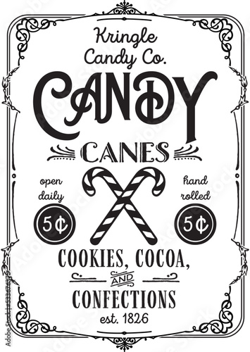 Kringle Candy co. Candy Canes