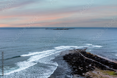 The Farne Islands from Bamburgh