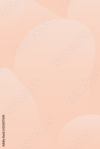 pastel peach colour background with free space photo