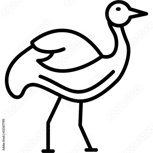 Ostrich Icon