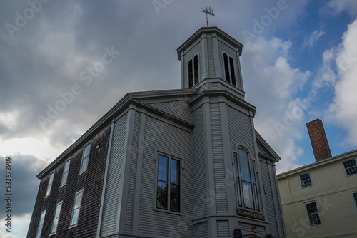Fotografie Seamen bethel church in new bedford whaling melville moby dick novel