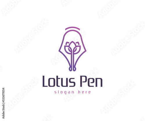 Lotus Pen Logo