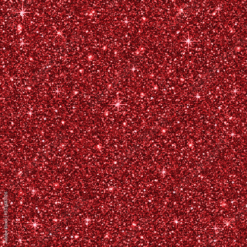 Red Glitter background