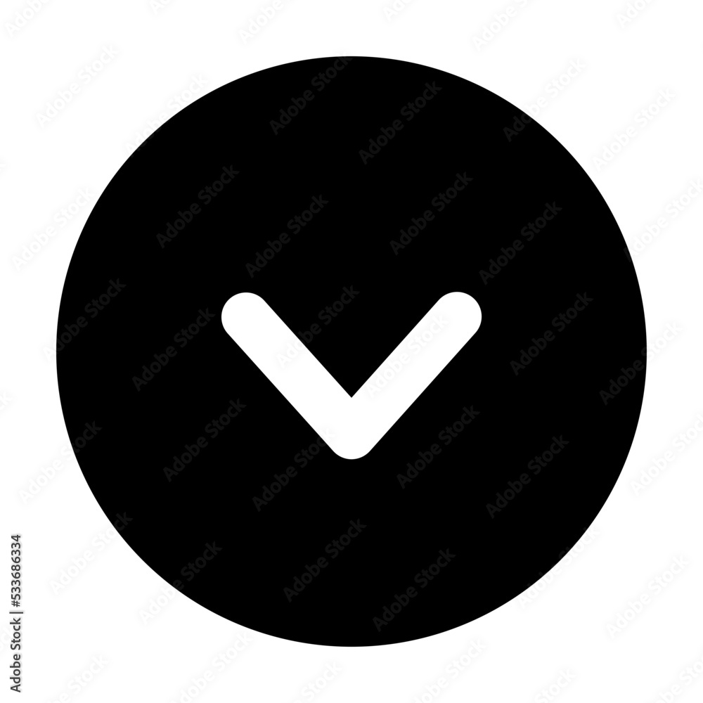down bottom direction arrow circle icon down bottom direction arrow circle icon
