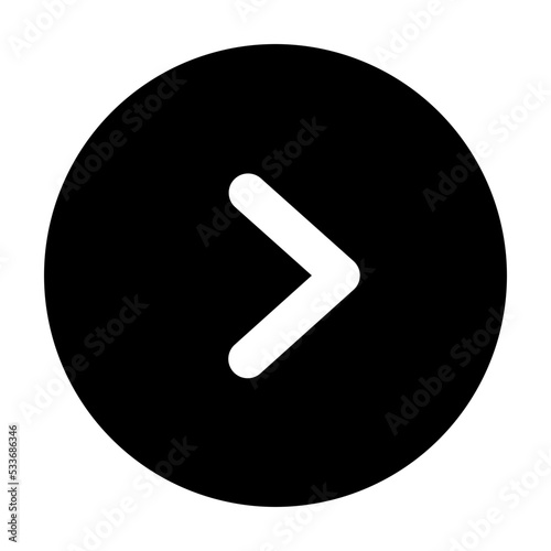 right direction arrow circle icon