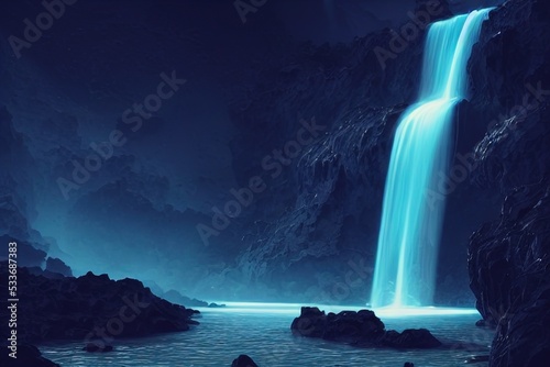 Falls at night