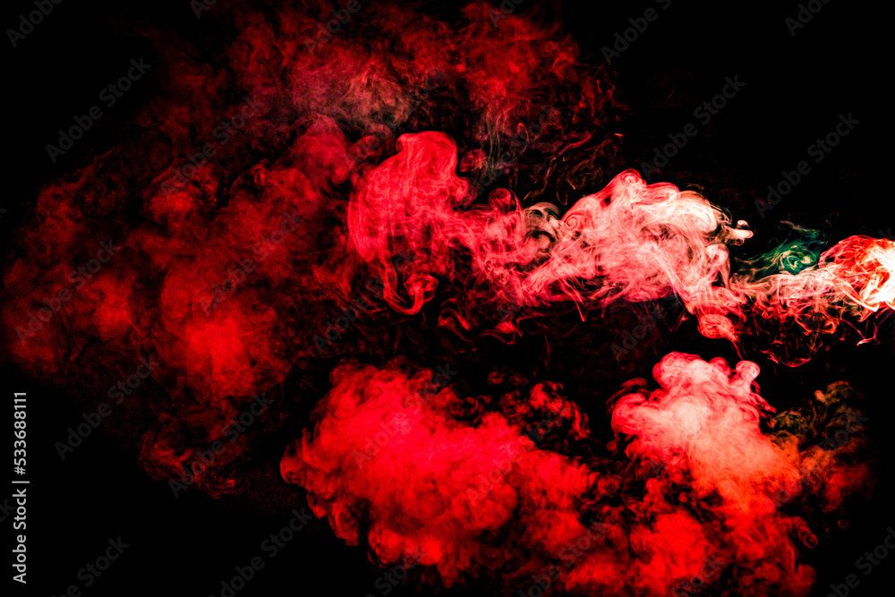 fire and smoke background