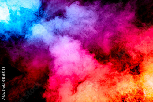 Party Smoke with many Colors