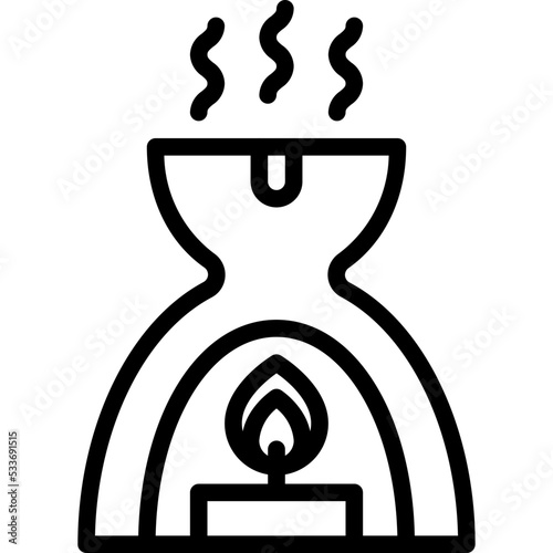 aroma candles icon