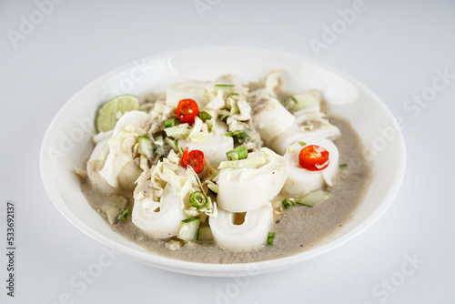 Asian dish, Laksam the malaysian food. 