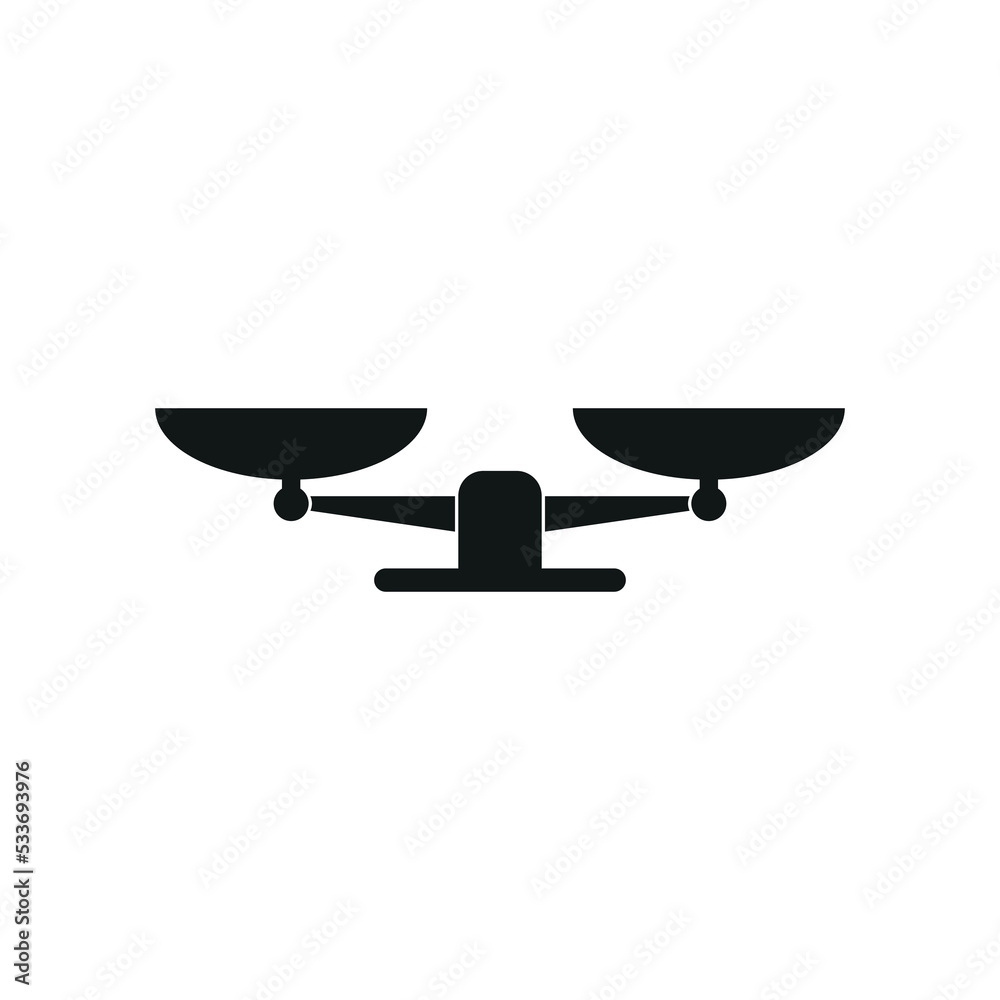 Weights icon. Vector illustration Weights icon. Vector illustration