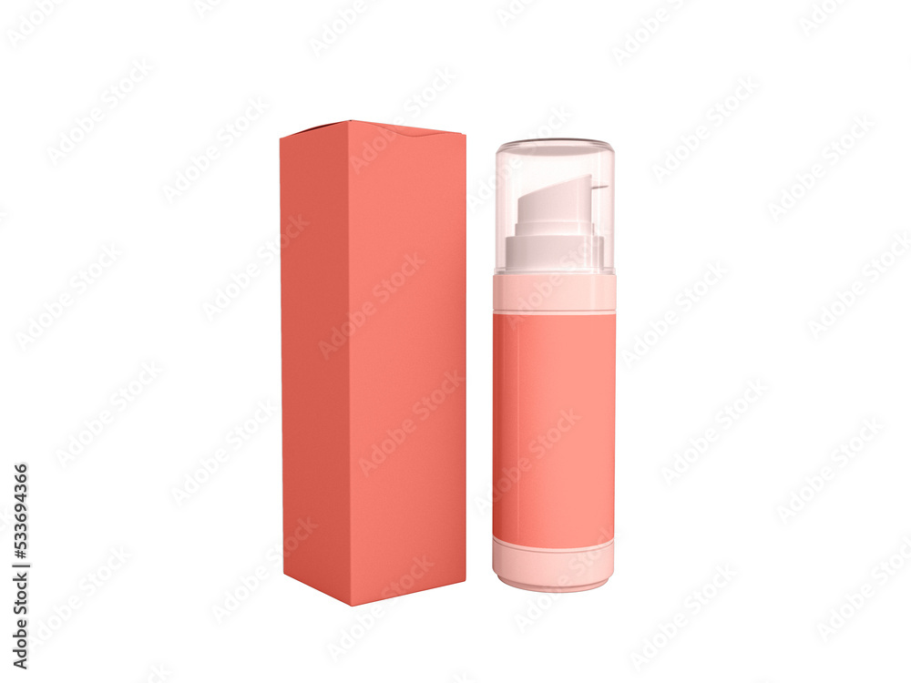 Transparent Cosmetic Pump Bottle Packaging Image Transparent Cosmetic Pump Bottle Packaging Image
