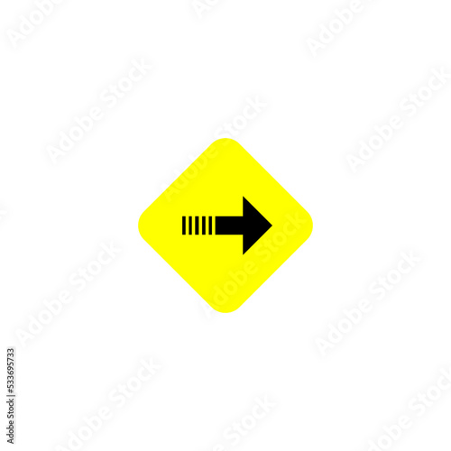 Free Download direction icon arrow illustration vector image design - GFXLoad