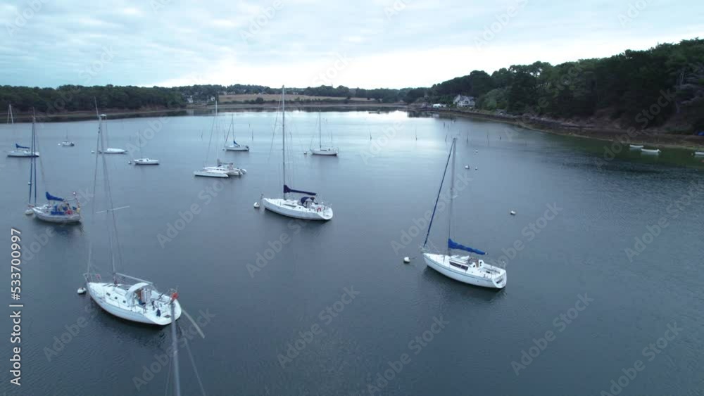 lake and clouds - golf du morbihan lake and clouds - golf du morbihan