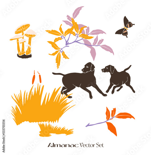 Vector Children's Illustration Friendship Children Girls, Citrus, Children, Bouquets, Flowers, Freak Fruits, Roses, Bindweed, Dogs