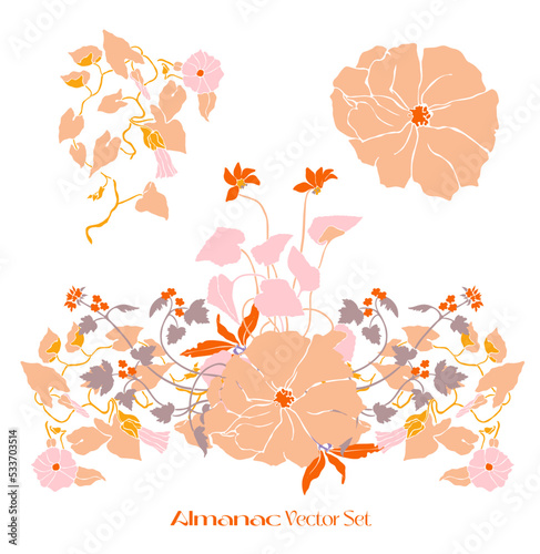 Vector Children's Illustration Friendship Children Girls, Citrus, Children, Bouquets, Flowers, Freak Fruits, Roses, Bindweed,