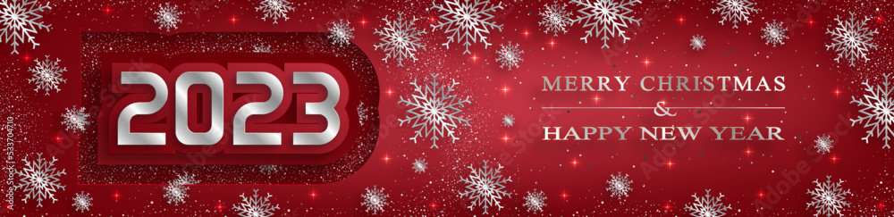 Happy New Year 2023, festive pattern on color background Happy New Year 2023, festive pattern on color background