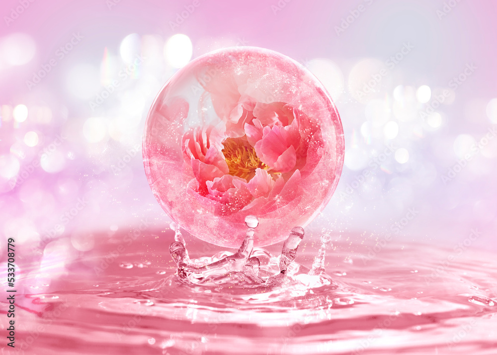 drop of cosmetic serum drop of cosmetic serum