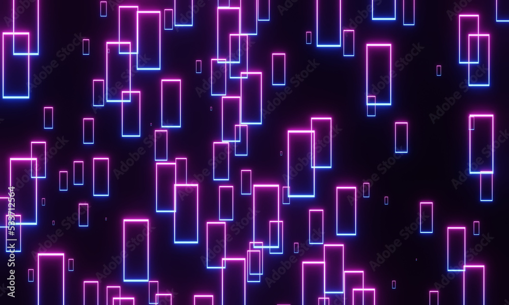 3d render abstract neon background 3d render abstract neon background