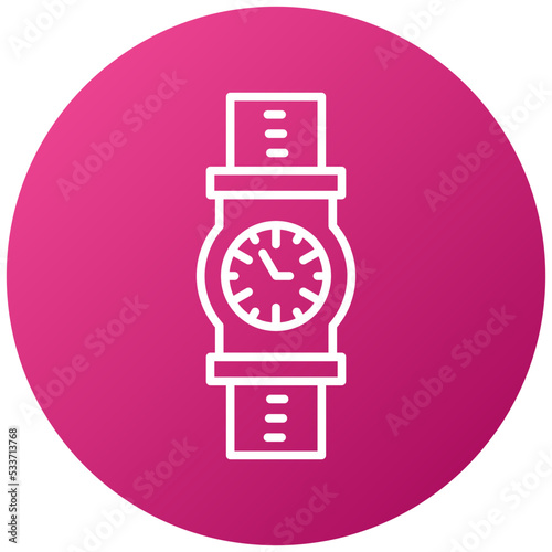 Wristwatch Icon Style