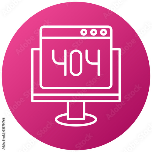 404 Error Icon Style