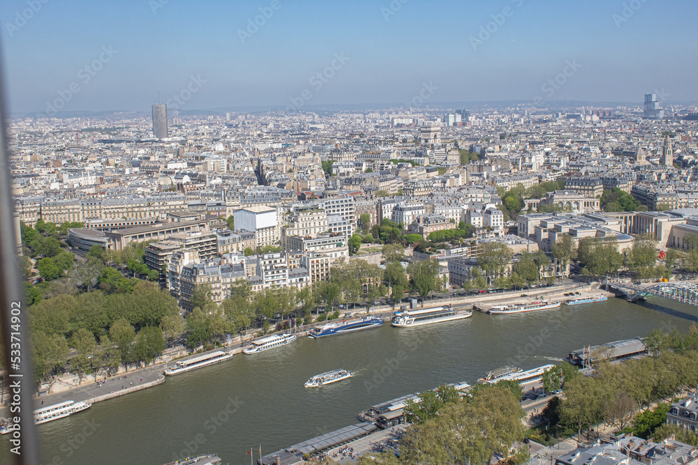 view of the city of Paris