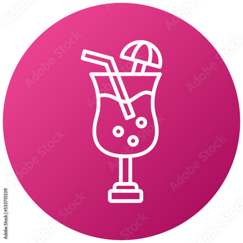 Pina Colada Icon Style