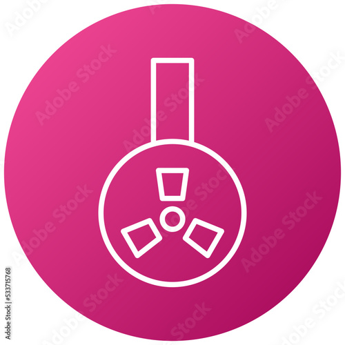 Toxic Chemical Icon Style