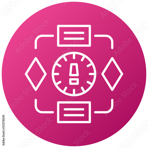 Project Deadline Icon Style