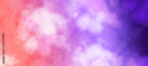 Abstract colorful background with cloud-like pattern