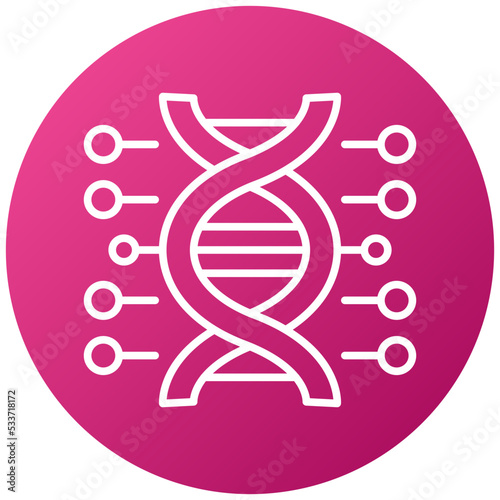 Genetic Engineering Icon Style