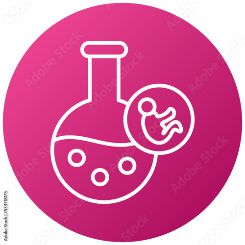 In Vitro Fertilization Icon Style