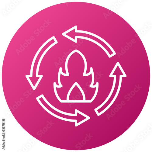 Metabolism Icon Style