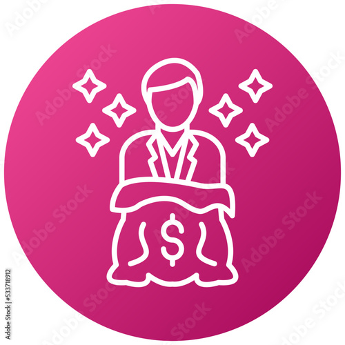 Millionaire Icon Style