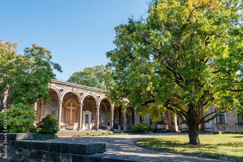 Obraz premium Dresden Löbtau - Friedhof Kesselsdorfer Straße 