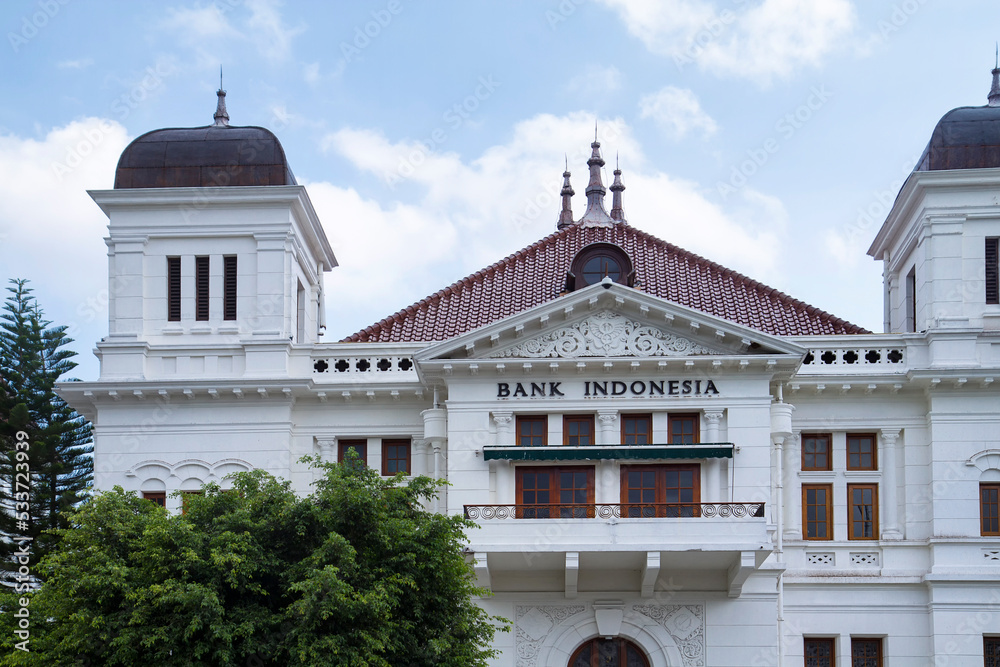 Bank Indonesia, historical building at Yogyakarta Stock Photo | Adobe Stock