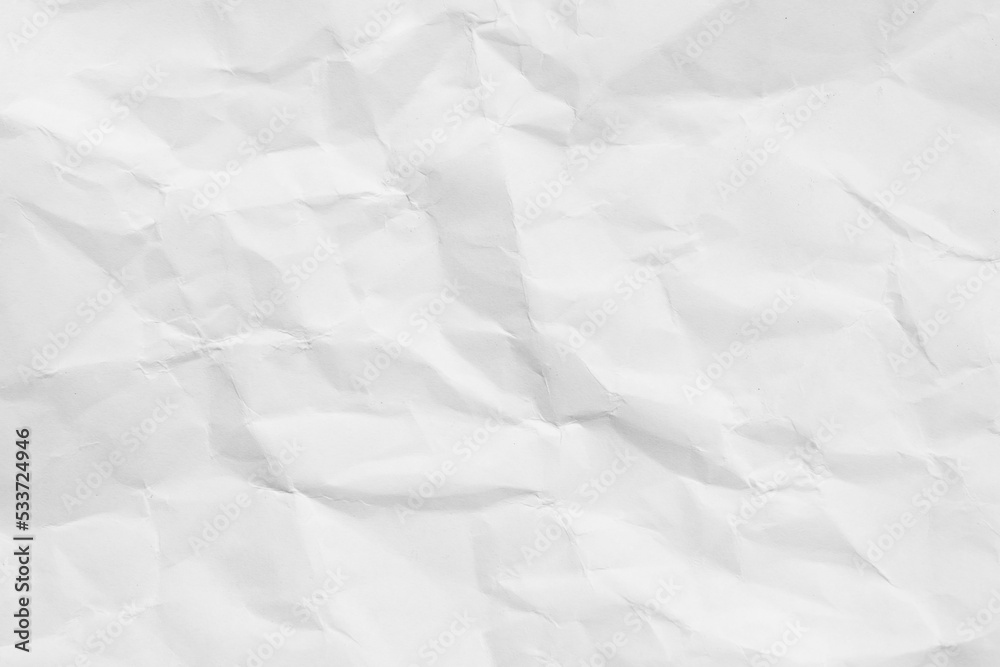 White crumpled paper texture background... White crumpled paper texture background...