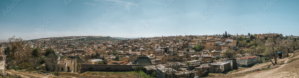 Fès city panorama, Morocco