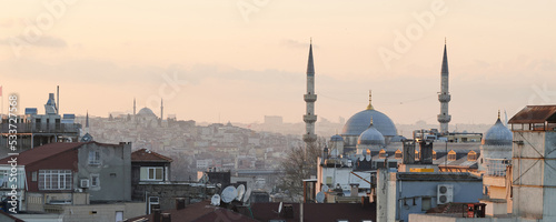 Photography Turkish rooftop background