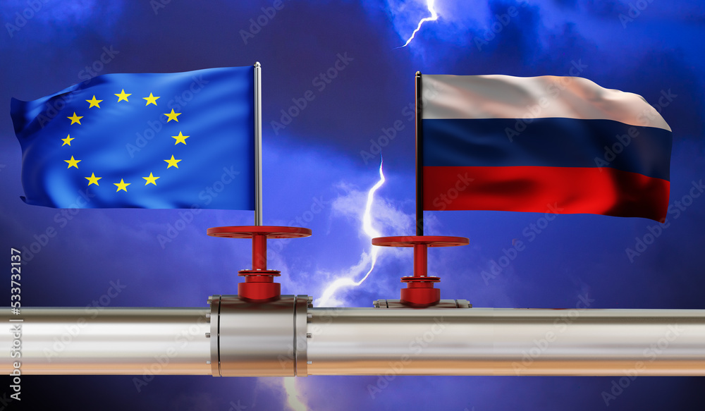 Problems of the gas pipeline between Europe and Russia. Termination of ...