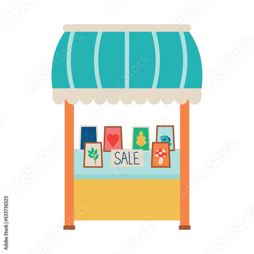 flea market stand