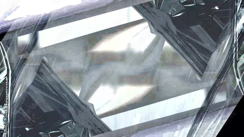 Abtract reflection animation background