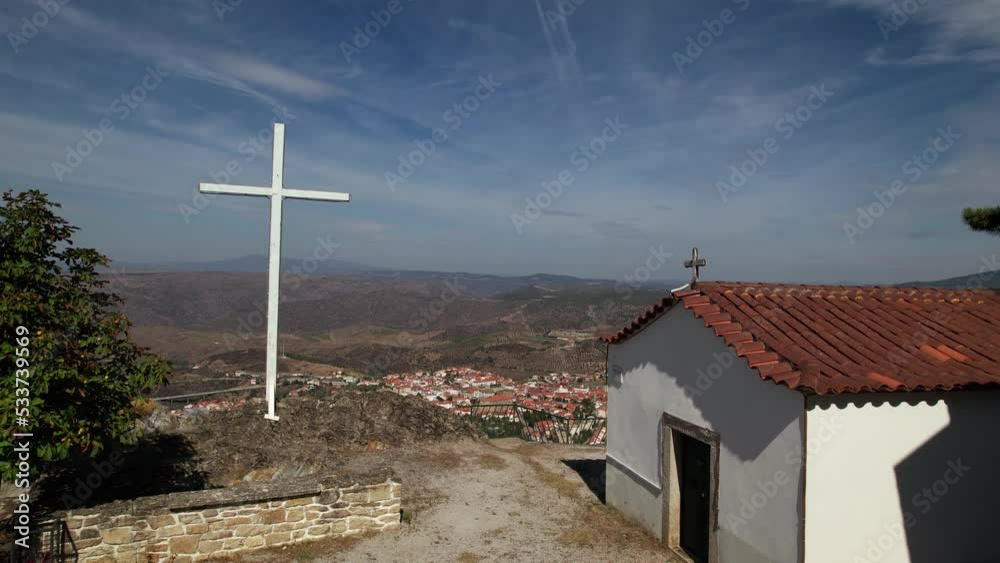 Viewpoint of the City of Torre de Moncorvo, Portugal. Santa Leocádia Viewpoint of the City of Torre de Moncorvo, Portugal. Santa Leocádia