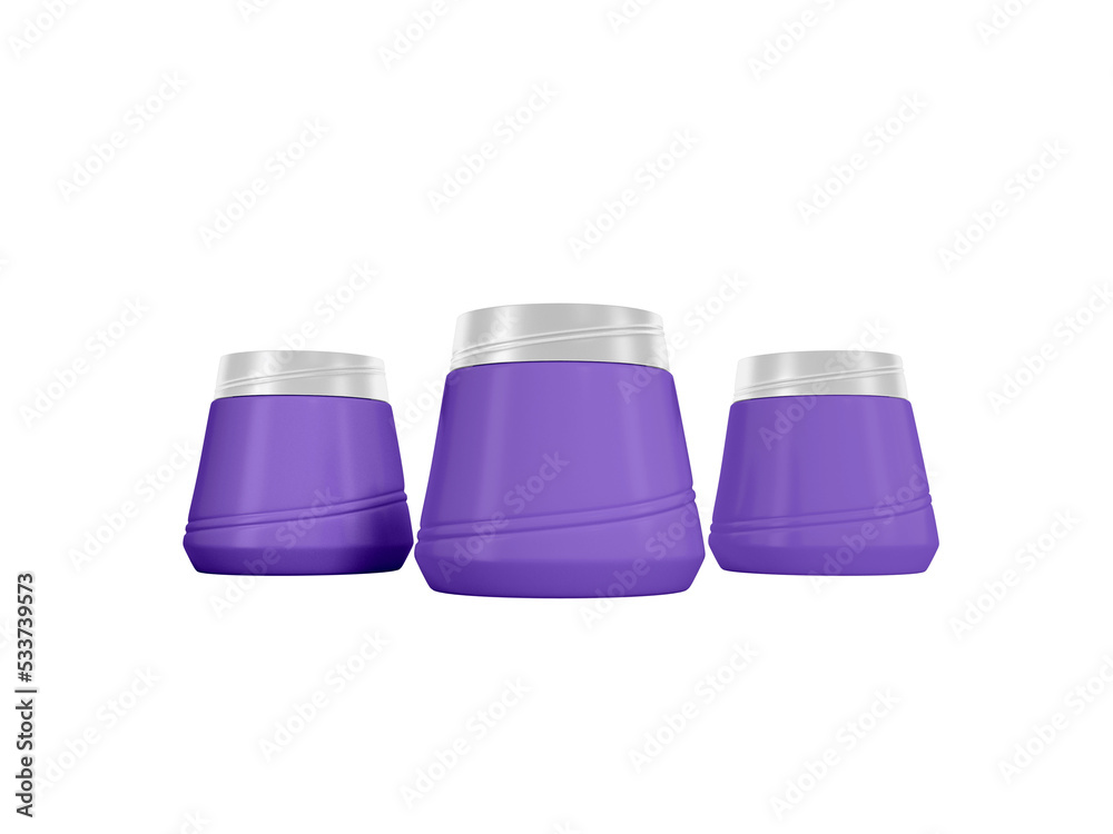 Transparent Beauty Cosmetic Cream Container Image Transparent Beauty Cosmetic Cream Container Image
