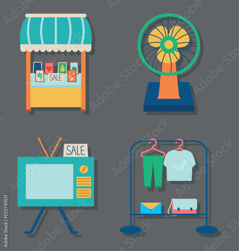 flea market set