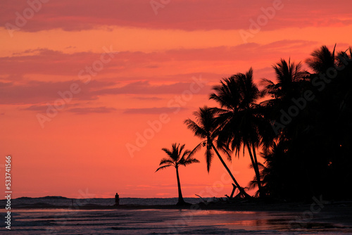 sunset silhouette © Hodossy