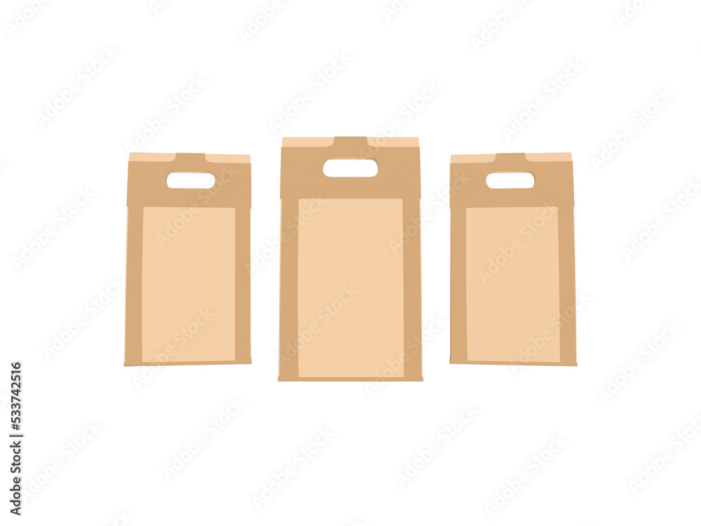 Transparent Glossy Foil Coffee Bag Packaging Image Transparent Glossy Foil Coffee Bag Packaging Image