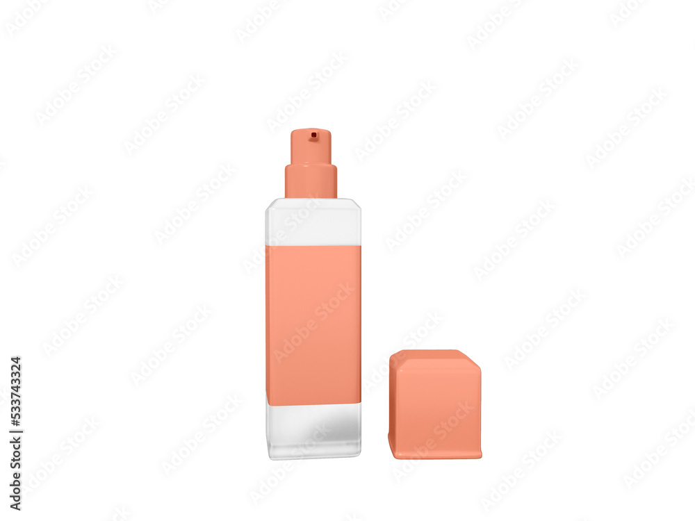Transparent Cosmetic Pump Bottle Packaging Image Transparent Cosmetic Pump Bottle Packaging Image