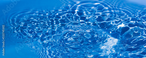 Fényképezés Abstract blue background