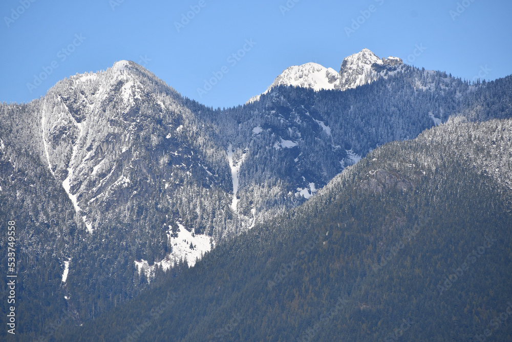 Vancouver Mountain Peaks